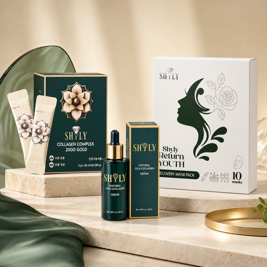 Combo Shyly – Trắng Sáng, Căng Bóng & Chống Lão Hóa